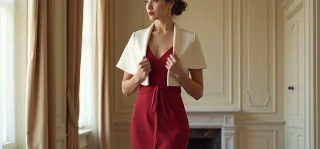 Comment bien choisir une étole pour sublimer une robe rouge élégante Comment bien choisir une étole pour sublimer une robe rouge élégante